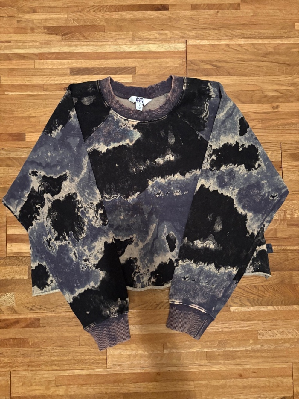 Joy Lab Tie-Dye Crop Sweatshirt